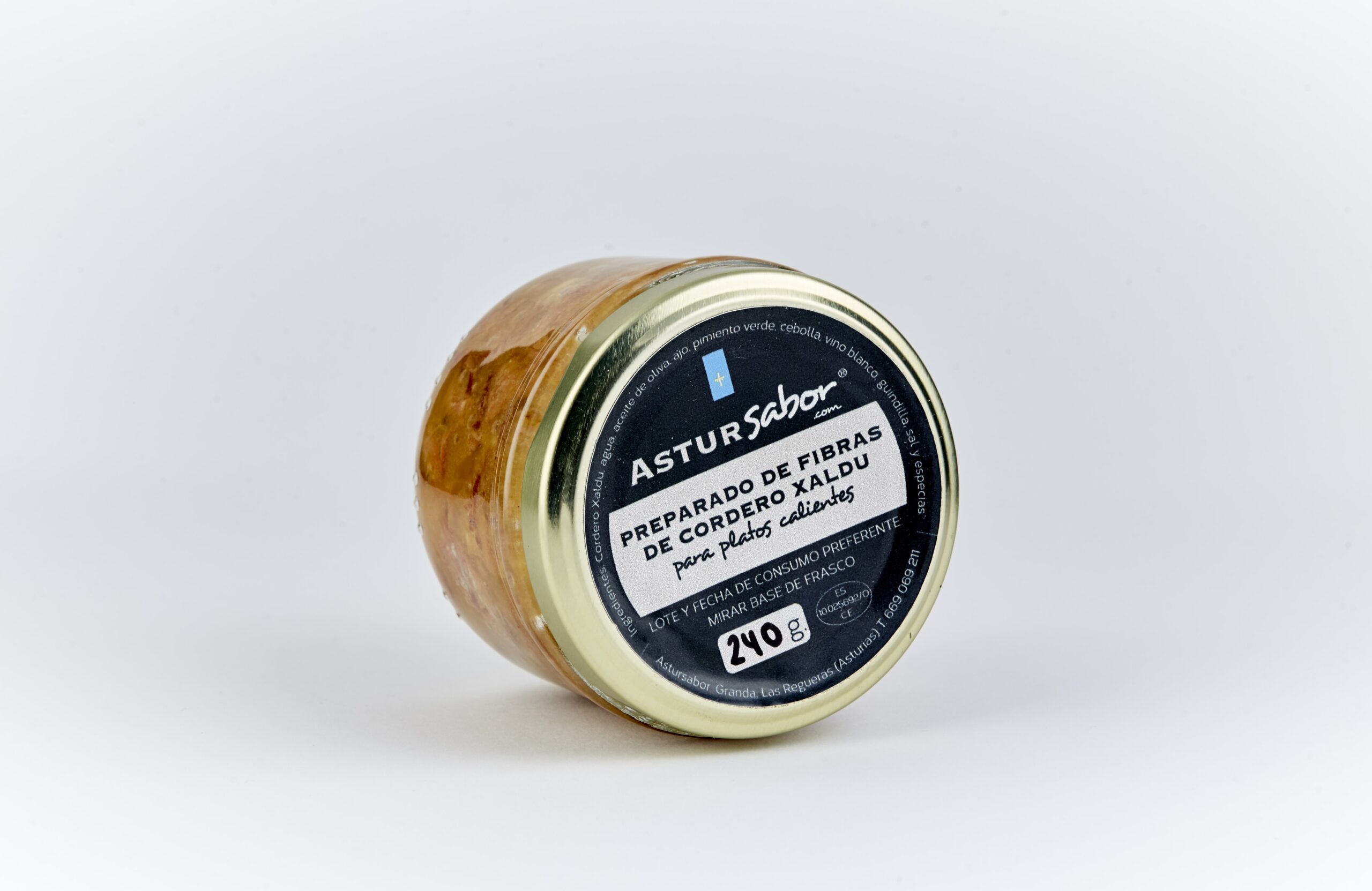 Fibras de Cordero Xaldu 240g.